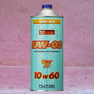 【送料無料】NUTEC UW-02 10w60「究極のハイパフォーマンスエンジンオイル」1 L