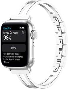 未使用 定形外発送可 Apple Watch ステンレス バンド 交換バンド ツインスポークデザイン シルバー 38mm 40mm 化粧箱付き