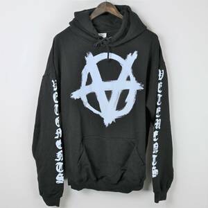 未使用 ヴェトモン VETEMENTS パーカ メンズ DOUBLE ANARCHY LOGO HOODIE Sサイズ