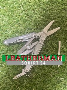 LEATHERMAN SQUIRT S4 Gray レザーマン ツールナイフ マルチツール ハサミ