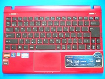 Y彡 ASUS Eee PC 1225B　キーボード＆タッチパットユニット_画像1