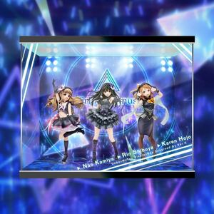  Alpha Omega Triad Primus Ver. Shibuya . north article . lotus god ...1/8 * exclusive use * figure case exhibition case LED lighting acrylic fiber showcase 