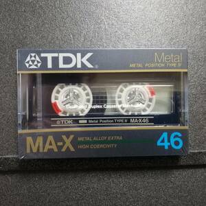 未開封　カセットテープ　TDK MA-X　46分