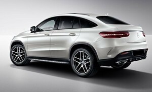 ●メルセデスベンツ C292 2016～GLEクーペ SUV用綾織カーボンピラー8点セット/クロスカーボン/GLE63AMG/GLE43/GLE350/GLE300