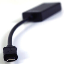 Micro USB → HDMI 変換 アダプター 新品　マイクロ USB ケーブル ＆ USB-C アダプター つき_画像2