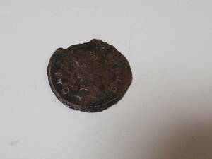 古代ローマコイン　銅貨　３～5世紀　直径：2ｃｍ　状態：中下　（5
