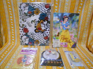 ! Disney new goods Snow White clear file & under .& paper fragrance & charm 2 kind & race attaching strap for mobile phone 