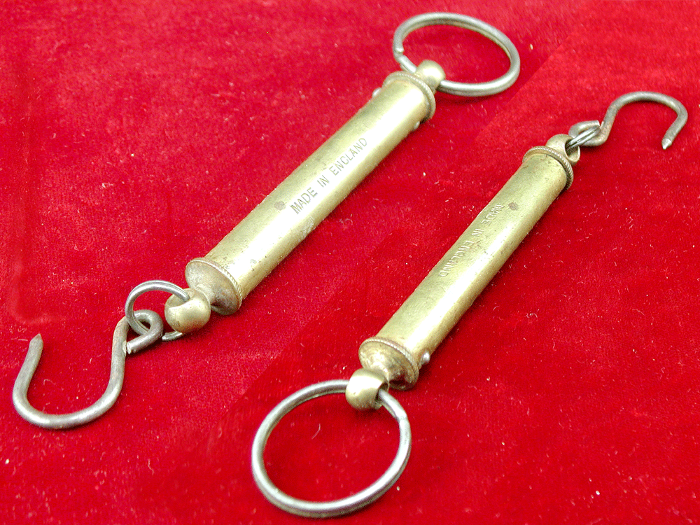 ◎美◎★1900年代★小ぶり★スプリング-スケール★ブラス(真鍮)製★10LB(4.5Kg)★SOLTER社製★HARDYにも出してる★極上品 ◎美◎★1900年代★小ぶり★スプリング-スケール★ブラス(真鍮)製★10LB(4.5Kg)★SOLTER社製★HARDYにも出してる★極上品