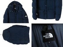 THE NORTH FACE CAMP SIERRA ST キャンプ シエラ ショート ダウンジャケット M ネイビー ノースフェイス PERTEX_画像2