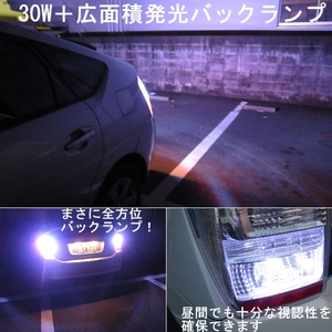 30セルシオ前期20セルシオ全年式用30Wパネル発光LEDバックランプ