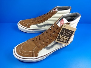 10261■新品 VANS SK-8 40周年 V38RETRO バンズ ハイトップ 81/2 26.5 cm ビンテージ DOREN california カリフォルニア