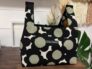 ハンドメイド☆エコバッグ☆コンビニ弁当他 女性 北欧 ランチバッグ