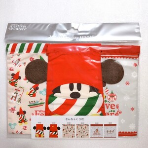 ディズニークリスマス 2021 リルリンリン 巾着 きんちゃく