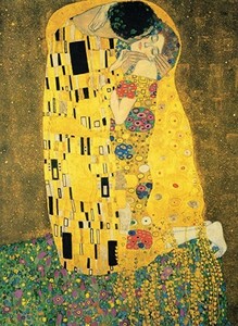 ha091紙ポスターグスタフクリムトKLIMT The Kiss61ｘ91ｃｍ