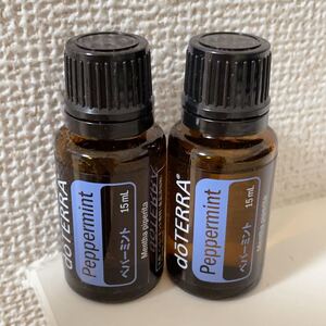 doTERRA ドテラ ペパーミント15ml2本