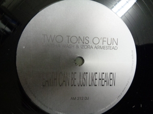 TWO TONS O'FUN/EARTH CAN BE JUST LIKE HEAVEN/4010　片面録音