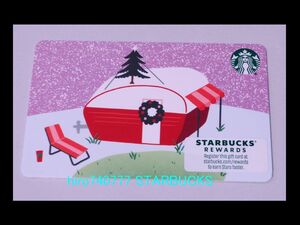 スターバックス・カード・紙製●北米限定●2021年ホリデー●キャビン●クリスマス●海外スタバ