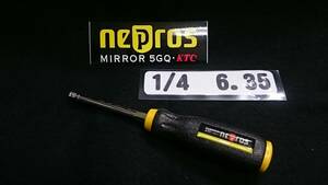@ <28073>nep Roth NEPROS dry bar handle NBD2 <6.35*1/4> new goods unused 