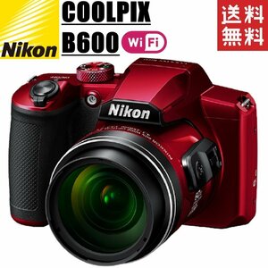  Nikon Nikon COOLPIX B600 Coolpix красный компактный цифровой фотоаппарат темно синий цифровая камера la б/у 