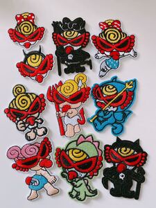 5 アイロンワッペン ヒスミニ ヒステリックミニ 刺繍ワッペン
