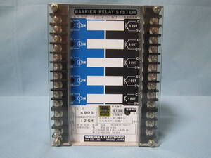 BARRIER RELAY SYSTEM common shape 4805 relay burr ai2G4 24V