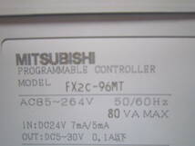 MITSUBISHI MELSEC FX2C-96MT マイクロシーケンサ プログラムコントローラー_画像10