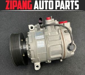 VW062 7L トゥアレグ V8 4WD AXQ エアコン コンプレッサー ◆7L6 820 803B ★動作OK ○ ★即決★