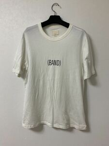 BAND OF OUTSIDERS バンドオブアウトサイダーズ　(BAND) ロゴ　半袖　Tシャツ　カットソー　ロンハーマン取扱