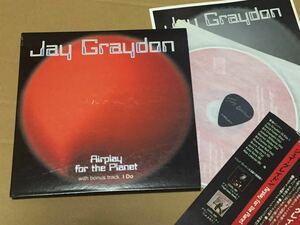 送料込 ピック付き Jay Graydon (ジェイ・グレイドン) - Airplay For The Planet 紙ジャケットCD