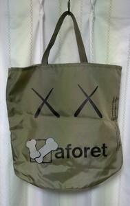 【希少品】KAWS Laforet カウズ ラフォーレ トートバック