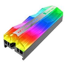 【保証付】【送料140円】LED RGB M.2 SSD ヒートシンク 自作PC ゲーミング PC 本格 水冷 ASUS AORUS G SKILL_画像3