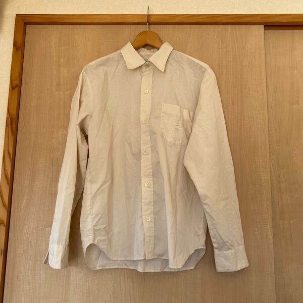 【TENDERLOIN】長袖ワークシャツ/ベージュ/size:S