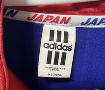 アディダス デサント 日本製 日本代表 炎 1997 ジョホールバルの歓喜 トレーニングウェア ジャージ セットアップ サイズL_画像6