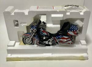 未使用品 フランクリン・ミント ハーレーダビットソン 星条旗カラー ULTRA CLASSIC ELECTRA GLIDE PATRIOTIC EDITION