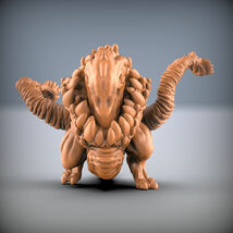 ワープモンスター　ポーズC （Warp Monster Pose C）モンスター（D&D・TRPG用）3Dプリント ミニチュア　未塗装_画像1