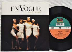 En Vogue / Don't Go☆UK盤7インチ 