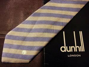 【在庫処分セール】5-4876ｚ■【ｄunhill】ダンヒル【ロゴ入】ネクタイ