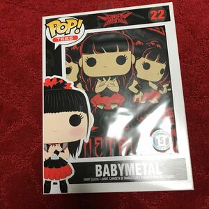 S size new goods lovely series fan koROCK poster pop T-shirt fanco lock poster pop men's Rock Poster Pop T-Shirt BABYMETAL 666