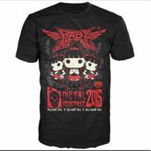 Sサイズ 新品 かわいい系 ファンコ ROCK poster pop Tシャツ fanco ロック ポスター ポップ メンズ Rock Poster Pop T-Shirt BABYMETAL 666_画像2