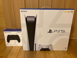 値下げ【新品未開封】PlayStation 5 本体 ワイヤレスコントローラーセット PS5