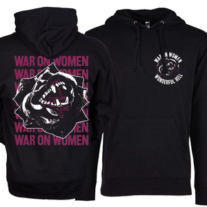 War On Women "Wonderful Hell' Pullover Hoodie" ウォー・オン・ウーメン　パーカー　XLサイズ