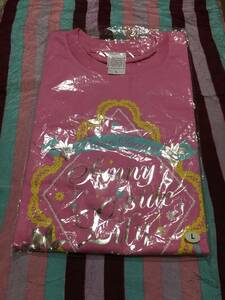 田村ゆかり LOVE LIVE 2015 Spring *Sunny side Lily* Tシャツ ピンク Lサイズ