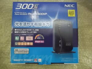 au NEC Aterm 無線LAN Wi-Fiルーター PA-WG300HP 現状渡し品