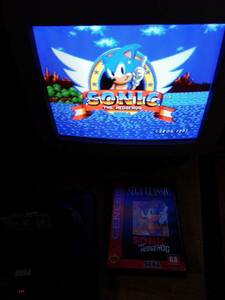 ジャンク品SEGAジェネシスSega Classic 1993 Sonic the Hedgehogソニック・ザ・ヘッジホッグ