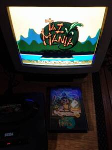  junk SEGA GENESIS Taz-Maniataz mania 