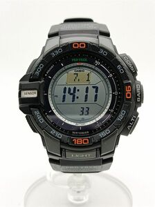 CASIO PROTREK PRG‐270‐1JF カシオ プロトレック ブラック オレンジ ソーラー電池 腕時計 ◆3109/宮竹店
