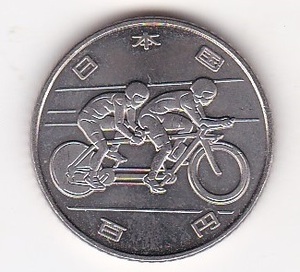 ●●☆2020年東京パラリンピック競技大会自転車　100円クラッド貨幣令和2年　4次★
