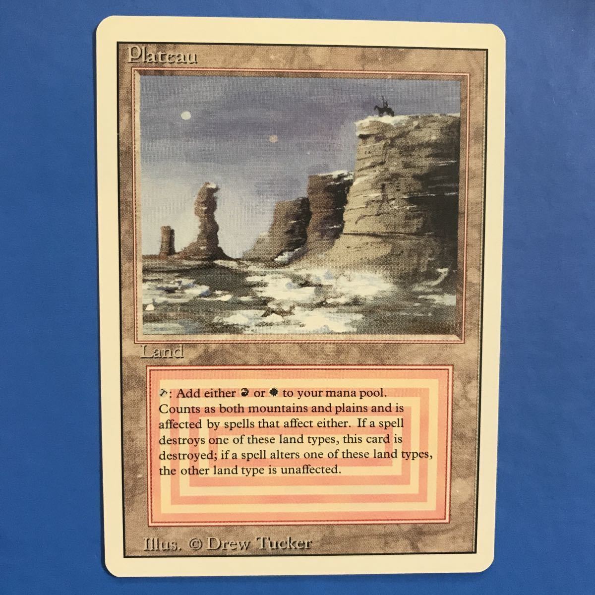 MTG 3ED plateau 英語版 状態:poor リバイズド マジックザギャザリング