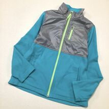 THE NORTH FACE ノースフェイス フリースジャケット XL エメラルドグリーン グレー アウトドア キャンプ レディース_画像1