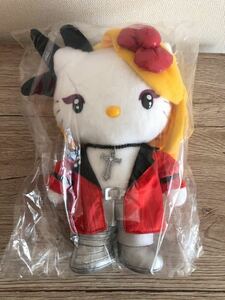 新品未開封☆ハローキティ☆X JAPAN YOSHIKITTY 初代 ヨシキティ ぬいぐるみ hide YOSHIKI TAIJI toshi XJAPAN 赤 サンリオ